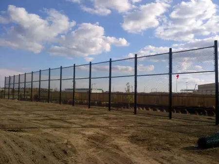 Industrial Chain Link Fence Installation Waterloo