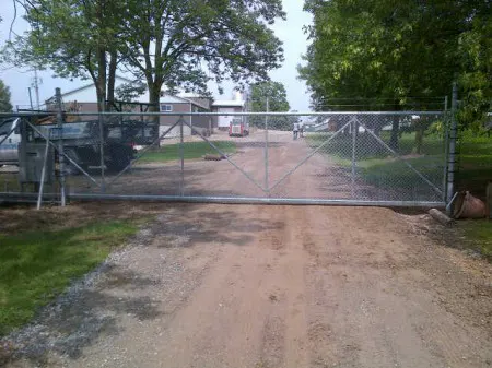 Industrial Chain Link Fence Installation Waterloo