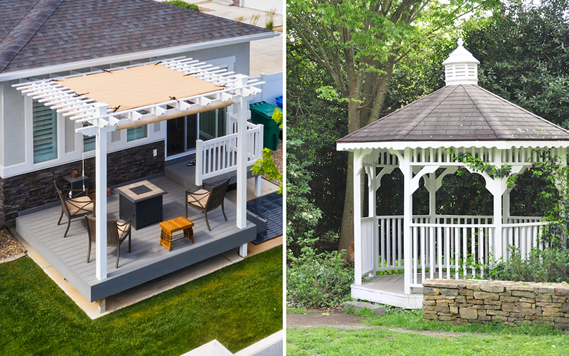 Gazebo vs Pergola